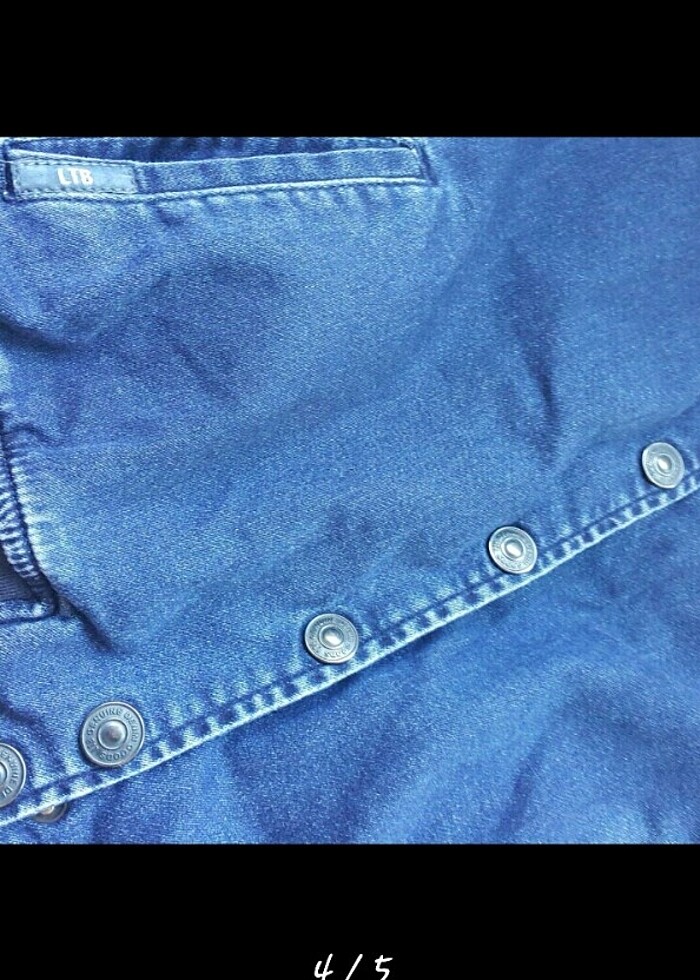 Ltb şahane temiz kot ceket - Görsel 4