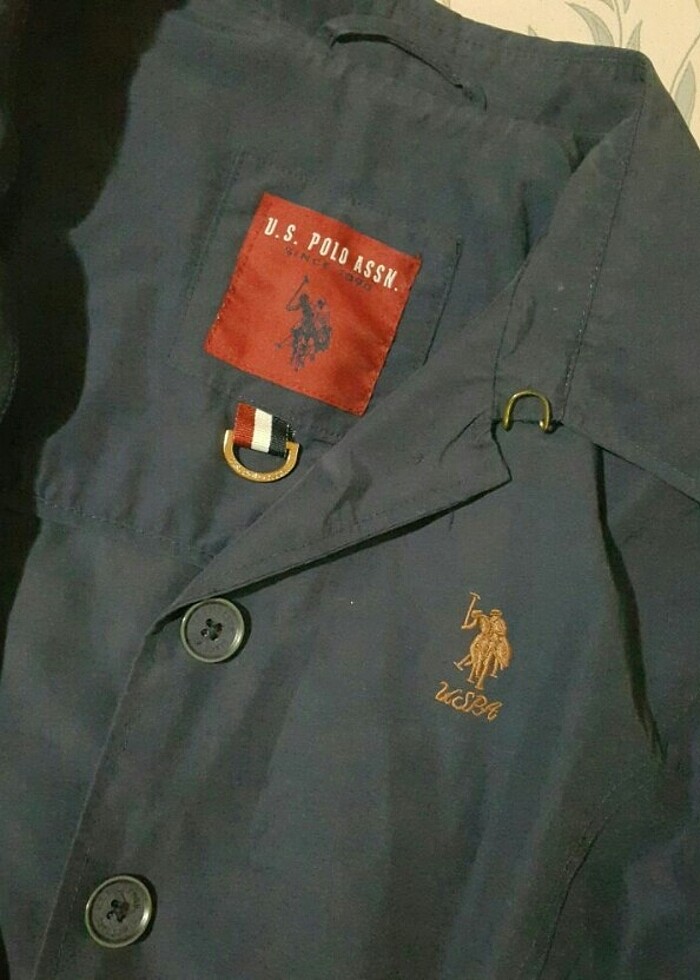 US POLO ASSN  Orjinal trenckot - Görsel 3