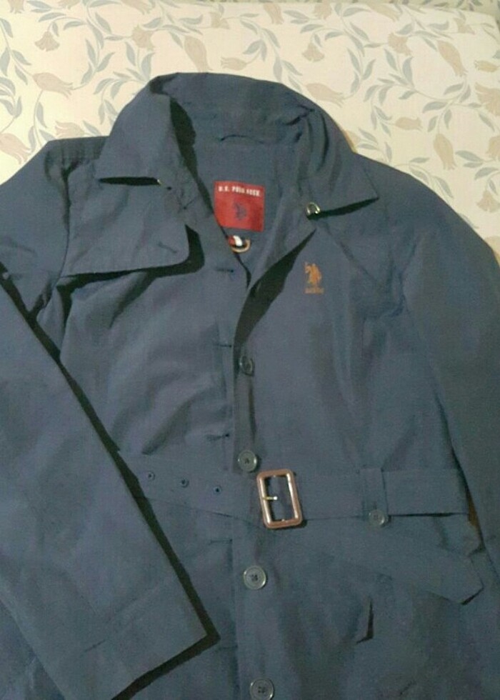 US POLO ASSN  Orjinal trenckot - Görsel 4