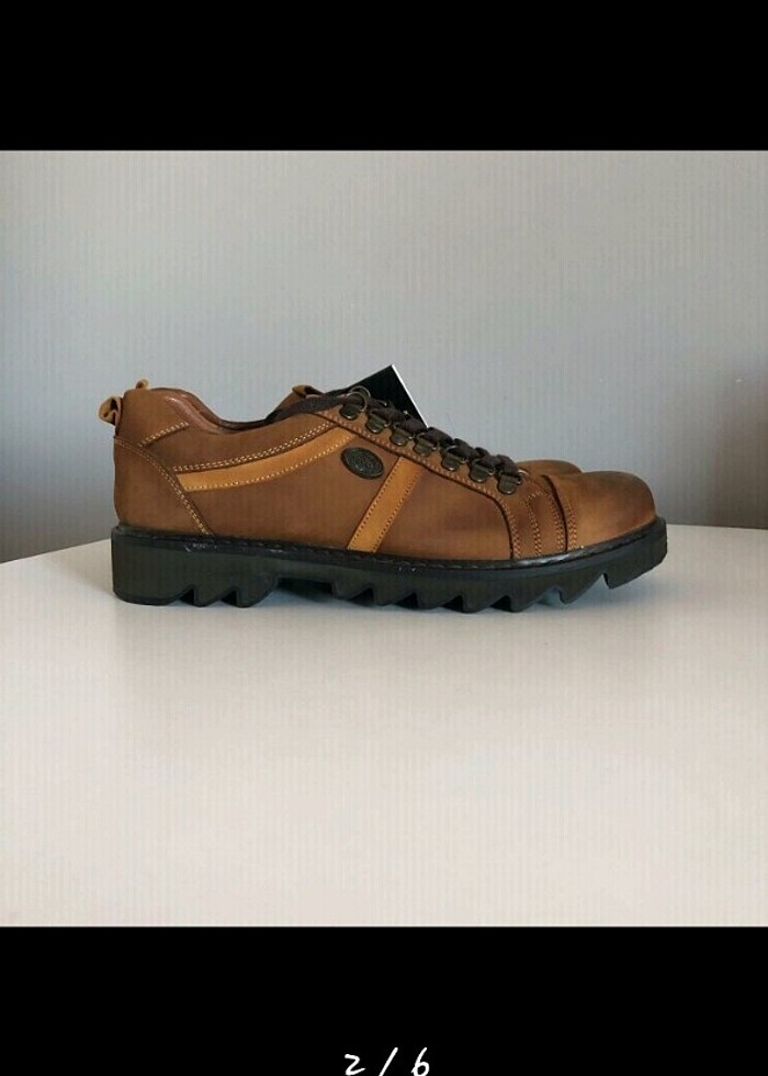 Buldozer marka hakiki Deri erkek ayakkabı  - Görsel 2