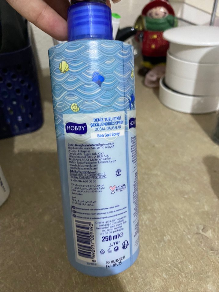 Hobby Deniz Tuzu Etkili Saç Spreyi - Görsel 2