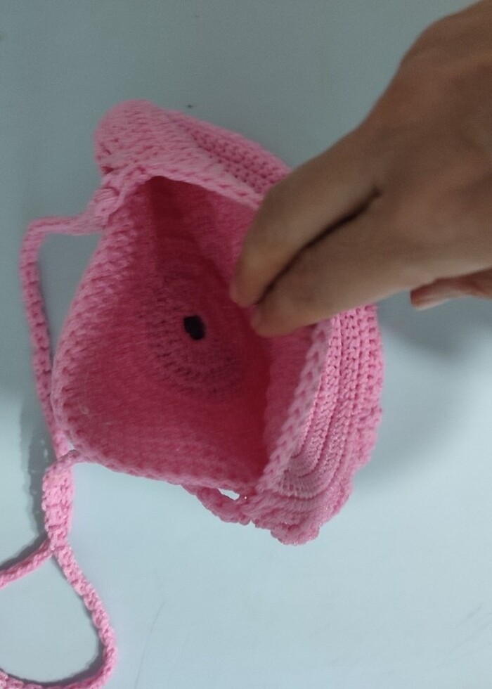 Örgü çanta - Görsel 3