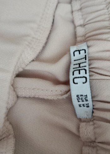 Zara Bej Kadın Midi Kumaş Pantolon