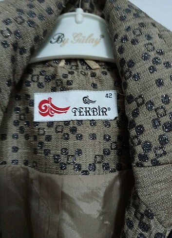 TEKBİR 42 BEDEN TEMİZ CEKET