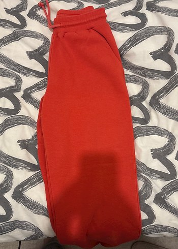 Nar çiçeği Rahat Kesim Kadın Eşofman Altı - Görsel 4