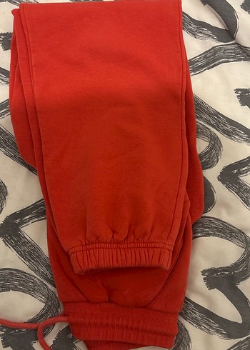 Nar çiçeği Rahat Kesim Kadın Eşofman Altı - Görsel 5