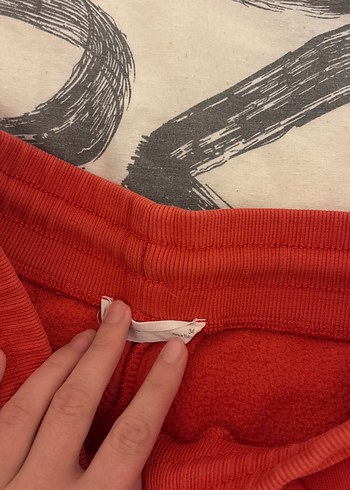 Nar çiçeği Rahat Kesim Kadın Eşofman Altı - Görsel 2