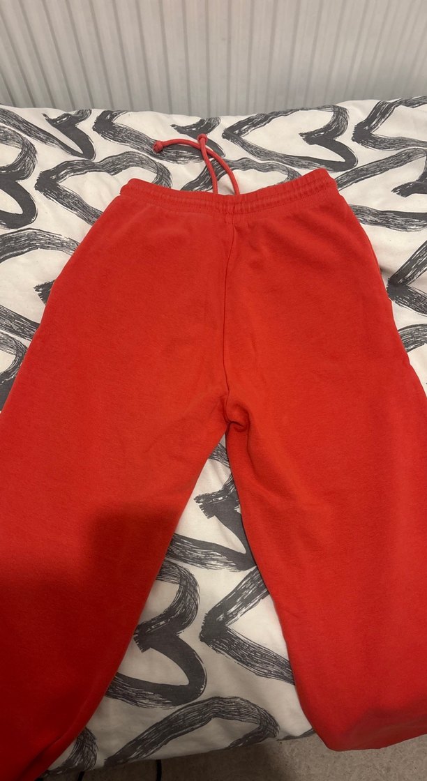 Nar çiçeği Rahat Kesim Kadın Eşofman Altı - Görsel 3