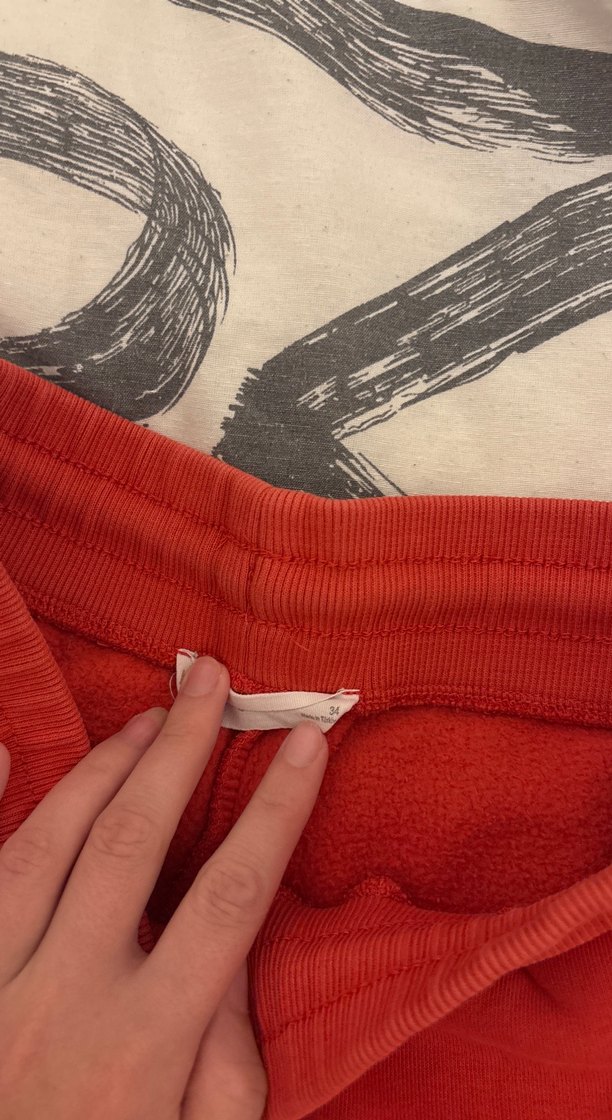 Nar çiçeği Rahat Kesim Kadın Eşofman Altı - Görsel 2