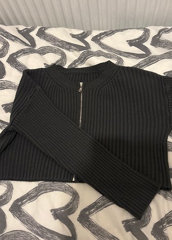 Siyah Fitilli  Kadın Kazak - Görsel 3