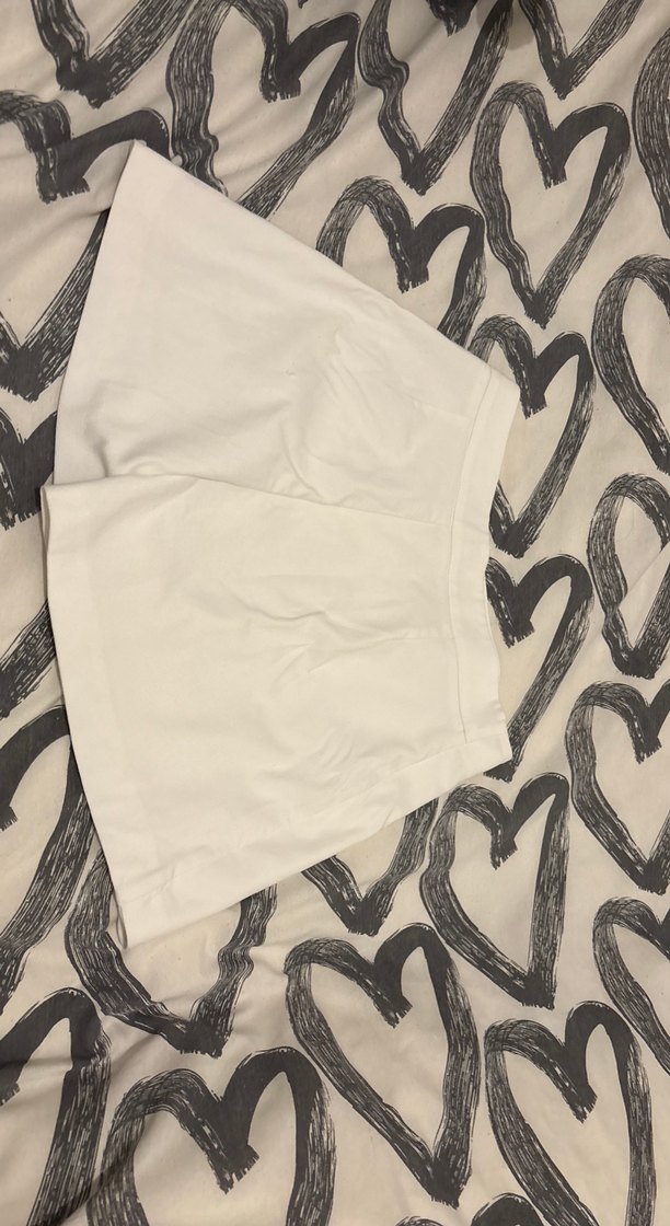 Koton Düğmeli Beyaz Mini Etek - Görsel 3