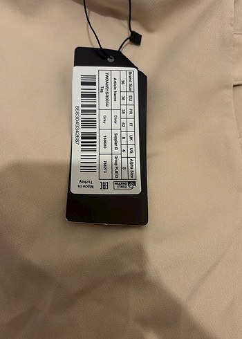 Bej Mini Kadın Şort - Görsel 3