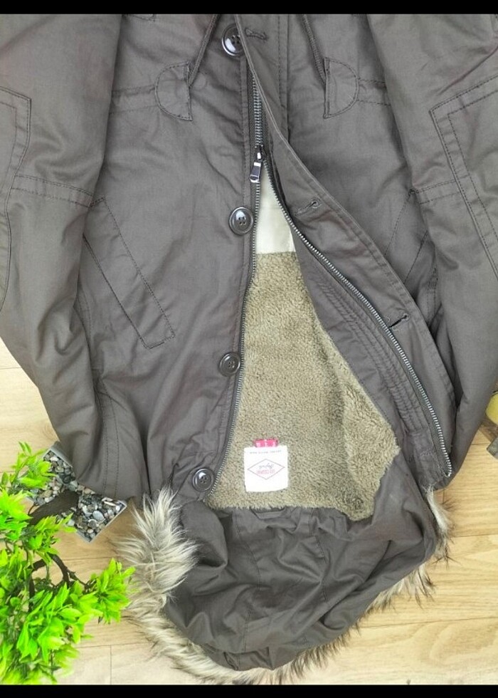 Lee Cooper Parka Mont - Görsel 2