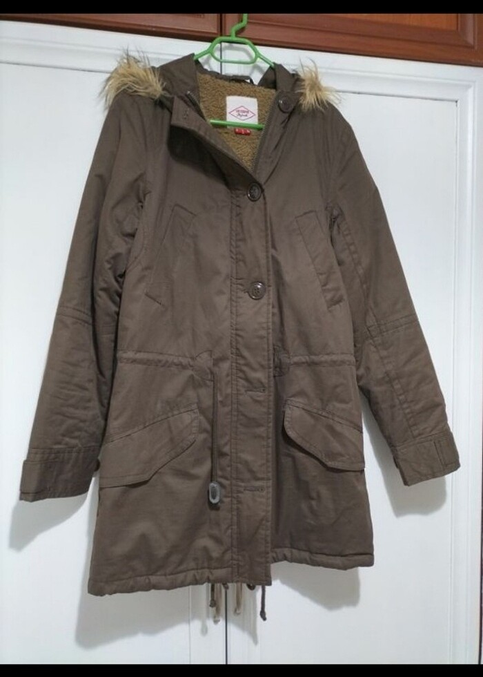 Lee Cooper Parka Mont - Görsel 5