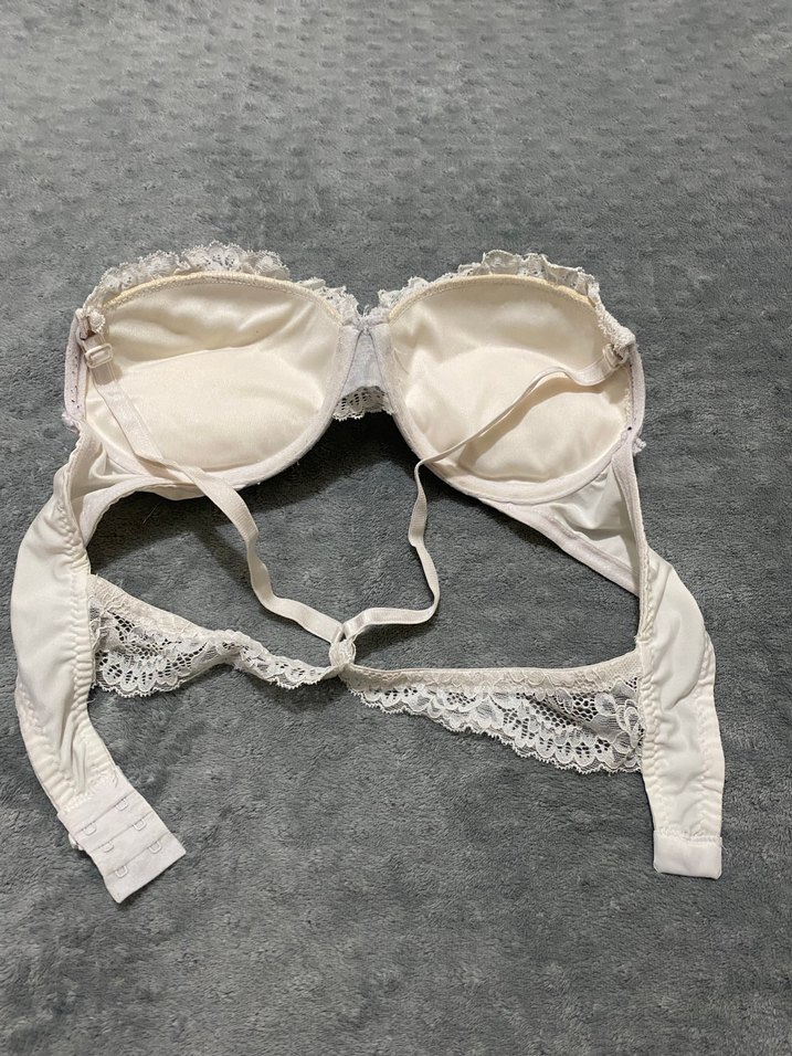 Beyaz Dantelli Bohem Büstiyer - Görsel 2