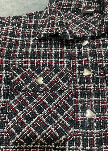 Kadın Mini Kısa Ekose Takım - Görsel 7