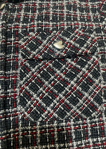 Kadın Mini Kısa Ekose Takım - Görsel 8