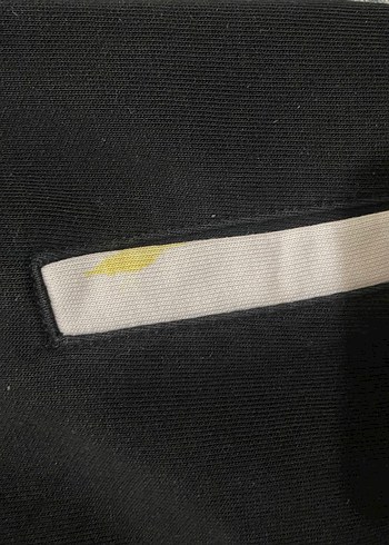 Siyah Baskılı Düğmeli kız Çocuk Ceket - Görsel 5