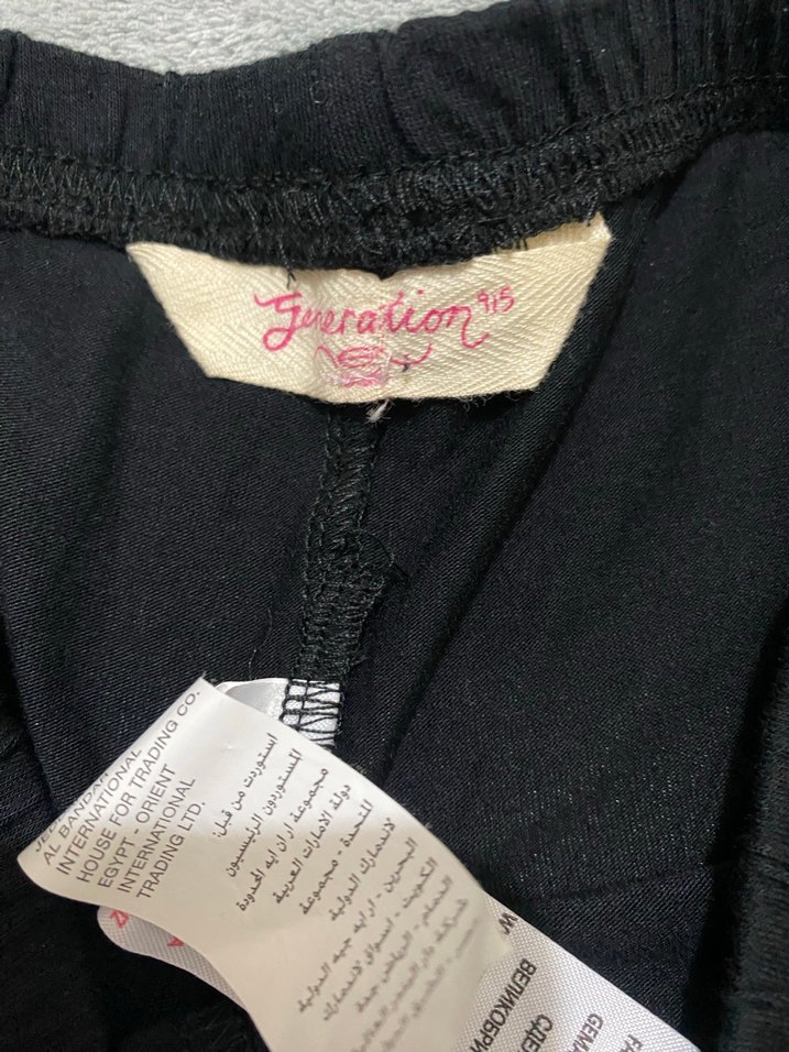 Siyah Elastik Kadın Tayt - Görsel 4