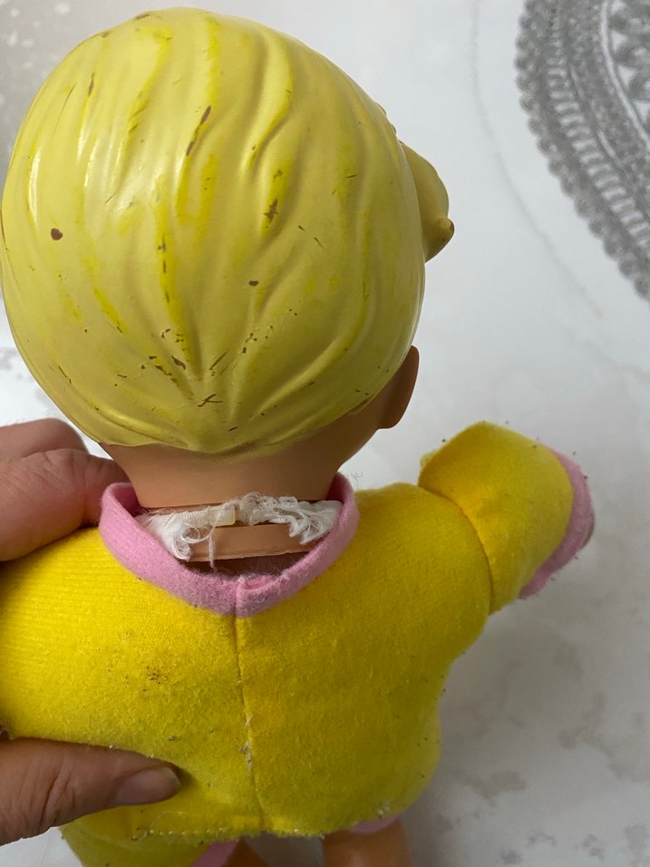 Sarı Pastel Renkli Bebek Oyuncak - Görsel 3