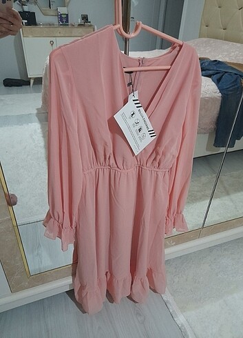 xl Beden ten rengi Renk Elbise