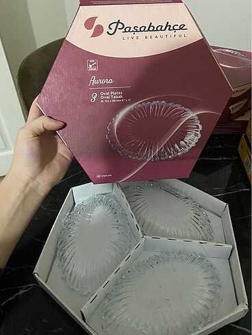 Paşabahçe 3 Oval Tabak