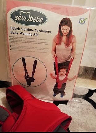 Beden kırmızı Renk Sevi bebe Bebek yürüme yardimcisi