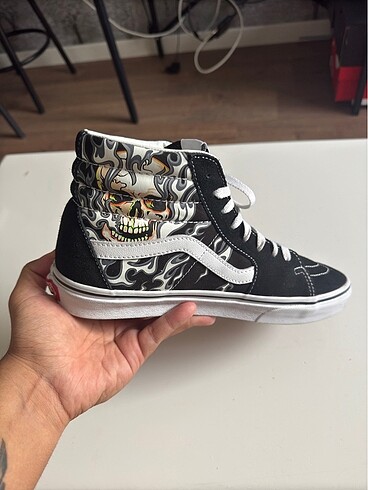 Vans Vans Sk8-hi Flame Skull Black