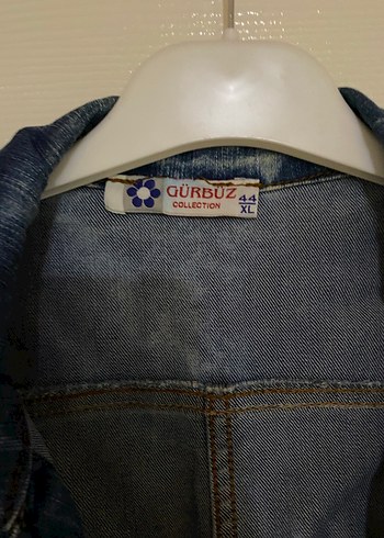 Düğmeli Kadın Jean Yelek - Görsel 3