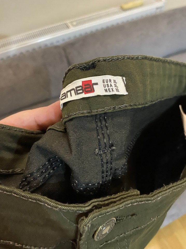 Kadın Haki Mini Etek - Görsel 4