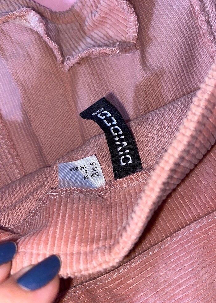 Hm pembe elbise tulum - Görsel 3