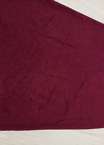 Bordo uzun etek
