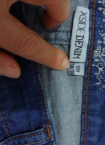 34 Beden Xside Jean pantolon 34-30beden
