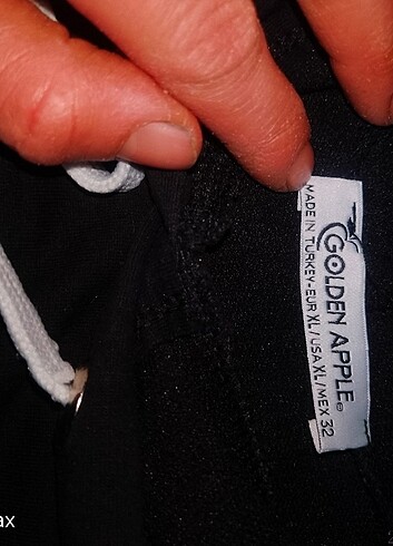 xl Beden GoldenApple siyah Trouble yazılı sweatshirt Xlbeden