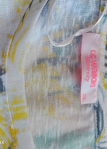 46 Beden çeşitli Renk LcWaikiki yaprakdesenli t-shirt 3XLbeden