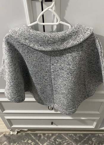 Kız Çocuk Gri Triko Bolero - Görsel 3