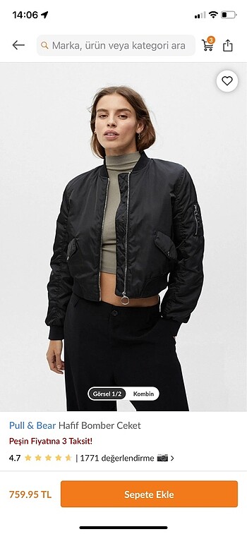 Pull and Bear Pull bear ceket