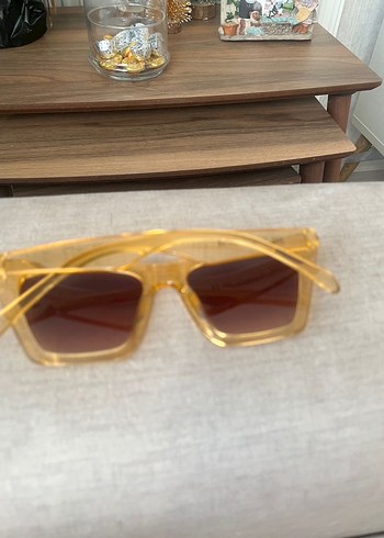 Bej Transparan Bohem Güneş Gözlüğü - Görsel 2