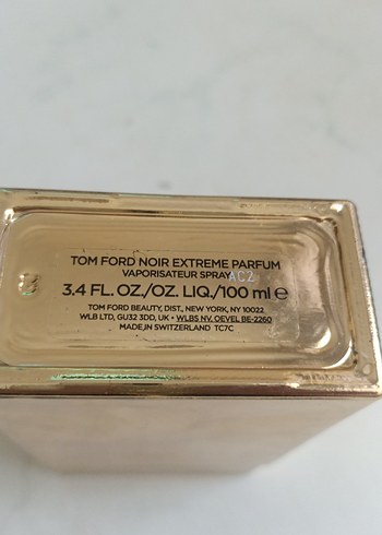 Beden Renk boş parfüm şişesi Tom Ford Noir Extreme Parfüm Erkek