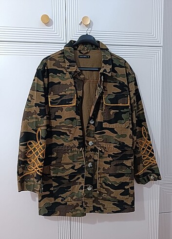 LC WAİKİKİ HAKİ KAMUFLAJ XL CEKET