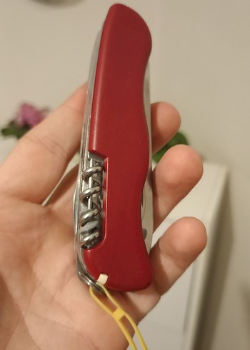 Kırmızı Çok Fonksiyonlu Cep Çakısı - Görsel 5