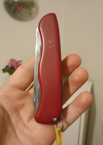 Kırmızı Çok Fonksiyonlu Cep Çakısı - Görsel 4