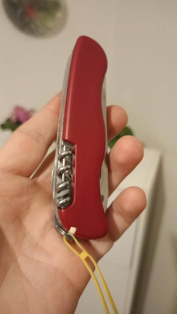 Kırmızı Çok Fonksiyonlu Cep Çakısı - Görsel 5