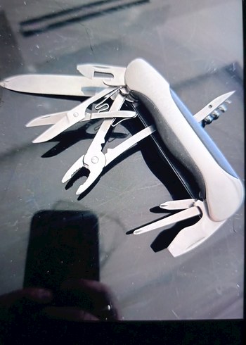 Gri Çok Fonksiyonlu Katlanır Çakı - Görsel 4