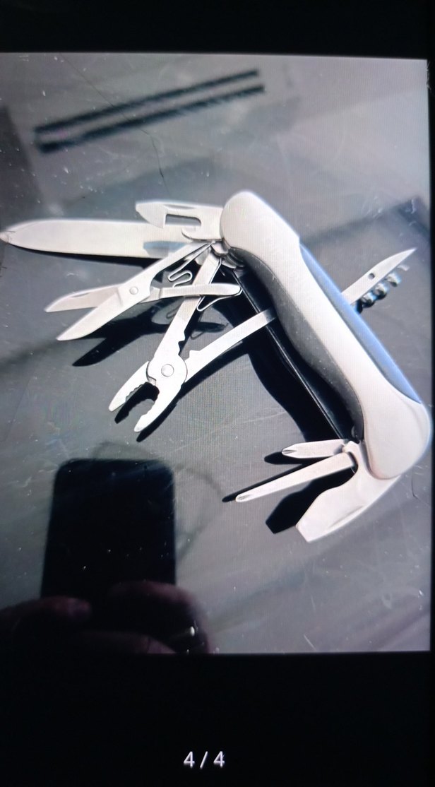 Gri Çok Fonksiyonlu Katlanır Çakı - Görsel 4