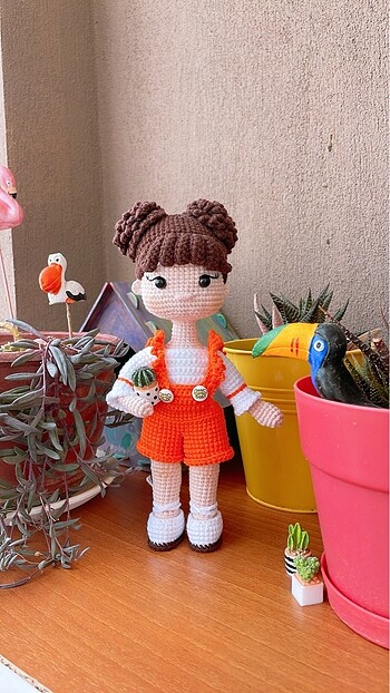 Amigurumi bebek 25 cm civarı
