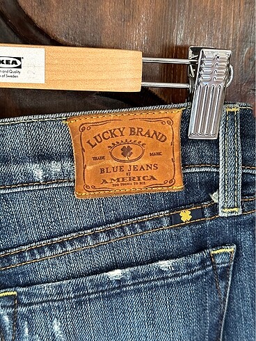 26 Beden lacivert Renk Lucky Brand kot pantolon