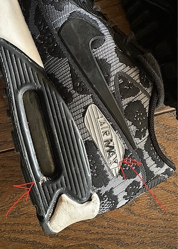 39 Beden çeşitli Renk Nike Air Max 90 leopar desenli