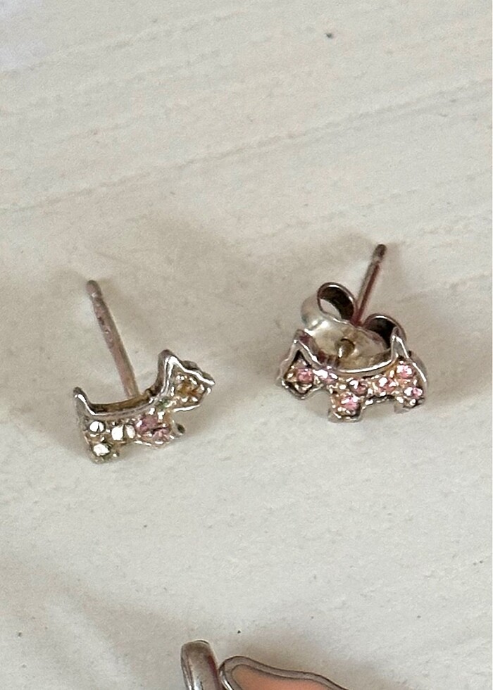 Agatha kolye ucu ve küpe - Görsel 2