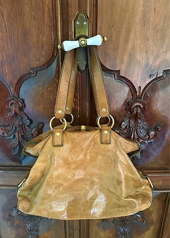 Vintage YSL Muse Messenger (lekesi var)
